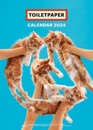 Бумажная книга «Toiletpaper Calendar 2024», авторов Маурицио Каттелан, Пьерпаоло Феррари - фото №1
