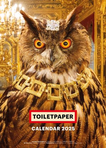 Бумажная книга «Toiletpaper Calendar 2025», авторов Маурицио Каттелан, Пьерпаоло Феррари - фото №1