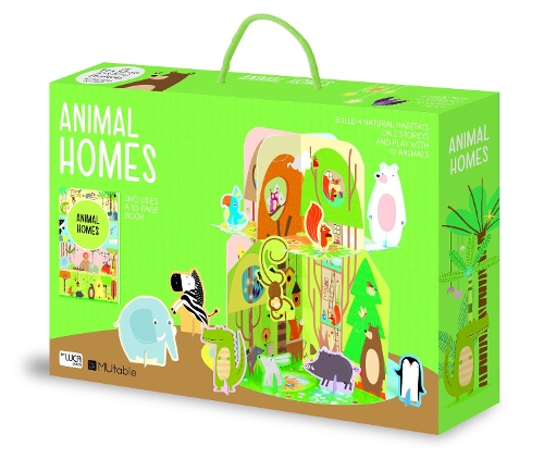 Бумажная книга «Animal Homes», автор Эстер Томе - фото №1