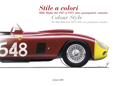 Бумажная книга «Colour Style Mille Miglia», автор Даниэле Буццонетти - фото №1
