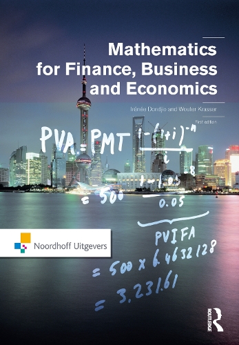 Бумажная книга «Mathematics for Finance, Business and Economics», авторов Ирене Донджио, Воутер Крассер - фото №1