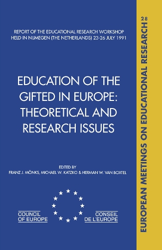 Паперова книга «Education of the Gifted in Europe» - фото №1