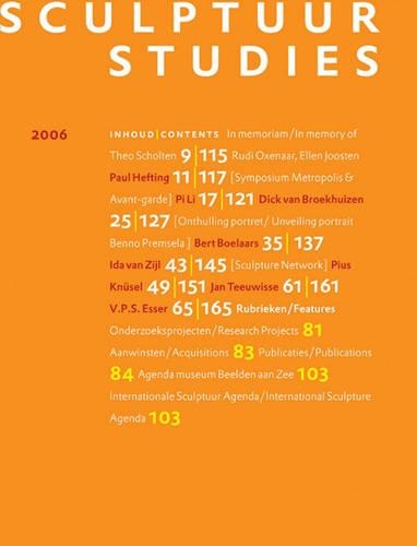 Бумажная книга «Sculptuur Studies 2006», авторов Ян Тиувисс, Пи Ли, Пиус Кнусел - фото №1