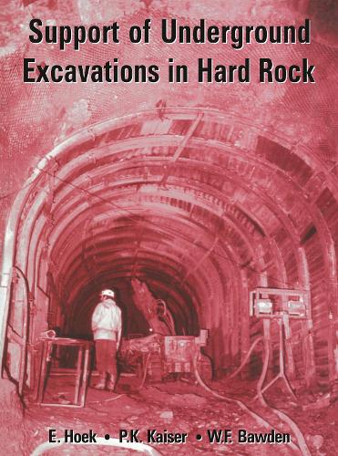 Бумажная книга «Support of Underground Excavations in Hard Rock», авторов Э. Хук, П.К. Кайзер, У.Ф. Боуден - фото №1