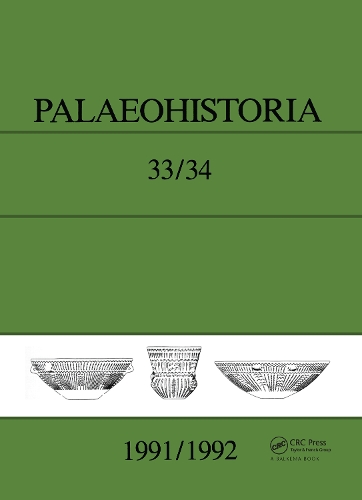 Паперова книга «Palaeohistoria 33,34 (1991-1992): Institute of Archaeology, Groningen, the Netherlands», автор Інститут археології - фото №1