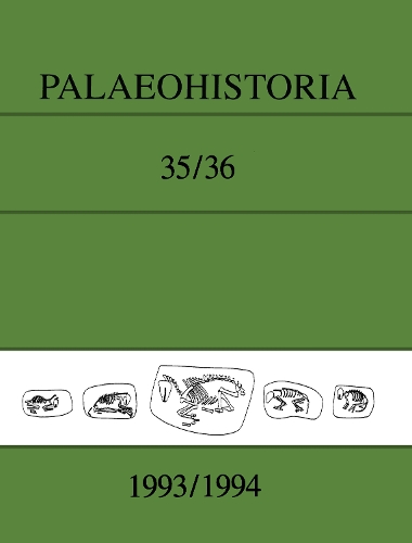 Бумажная книга «Palaeohistoria 35/36 (1993-1994): Institute of Archaeology, Groningen, the Netherlands», автор Институт археологии - фото №1