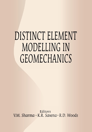 Бумажная книга «Distinct Element Modelling in Geomechanics», авторов К.Р. Саксена, Ричард Вудс, В.М. Шарма - фото №1