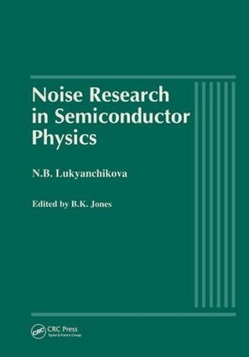 Бумажная книга «Noise Research in Semiconductor Physics» - фото №1