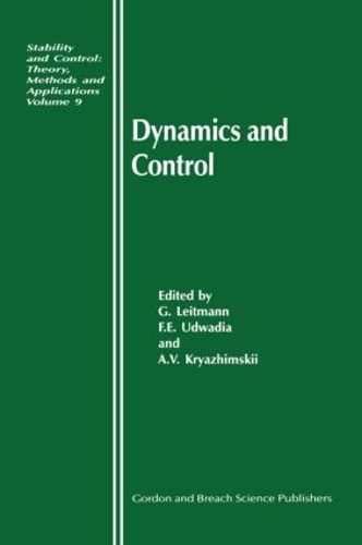Бумажная книга «Dynamics and Control» - фото №1