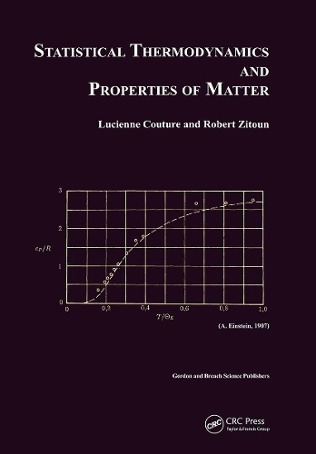 [object Object] «Statistical Thermodynamics and Properties of Matter», авторов Л. Кутюр, Р. Зитун - фото №1