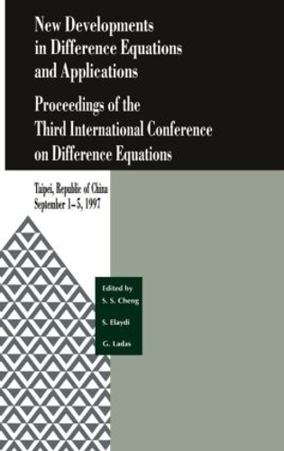 Бумажная книга «New Developments in Difference Equations and Applications: Proceedings of the Third International Conference on Difference Equations» - фото №1