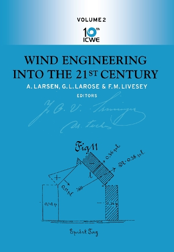 Паперова книга «Wind Engineering Into the 21st Century», автор Г. Л. Лароз - фото №1