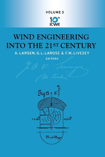 Бумажная книга «Wind Engineering Into The 21st Century: Proceedings of the Tenth International Conference on Wind Engineering, Copenhagen, Denmark, 21-24 June 1999», автор Нет автора - фото №1
