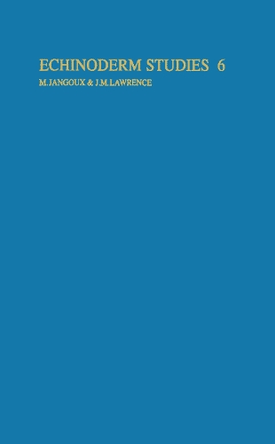 Бумажная книга «Echinoderm studies 6 (2001)», авторов Джон М. Лоуренс, Мишель Жангу - фото №1