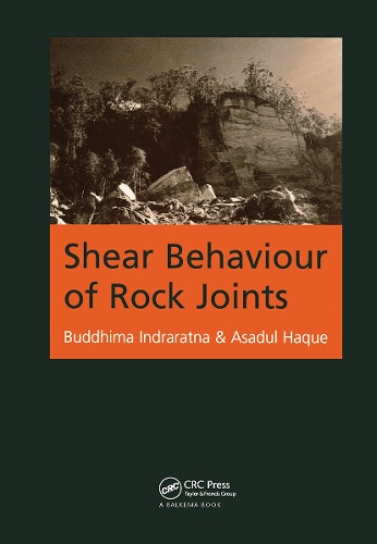 Паперова книга «Shear Behaviour of Rock Joints», авторів Асадул Хак, Буддіма Індрарарата - фото №1
