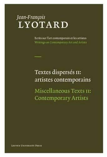 Паперова книга «Miscellaneous Texts: "Aesthetics and Theory of Art" and "Contemporary Artists"», автор Жан-Франсуа Ліотар - фото №1