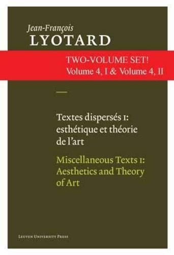Паперова книга «Miscellaneous Texts: "Aesthetics and Theory of Art" and "Contemporary Artists"», автор Жан-Франсуа Ліотар - фото №1