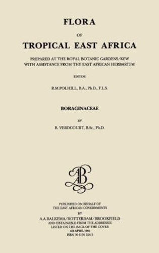 Бумажная книга «Flora of Tropical East Africa - Boraginaceae (1991)», автор Бернард Вердкорт - фото №1
