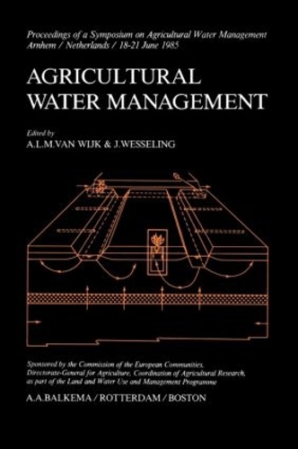 Паперова книга «Agricultural Water Management», авторів А. Л. Ван Війк, Весселінг Дж. - фото №1