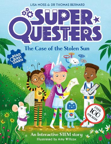 Бумажная книга «SuperQuesters: The Case of the Stolen Sun», авторов Томас Бернард, Лиза Мосс - фото №1