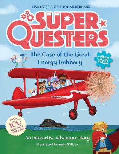 Бумажная книга «SuperQuesters: The Case of the Great Energy Robbery», авторов Томас Бернард, Лиза Мосс - фото №1