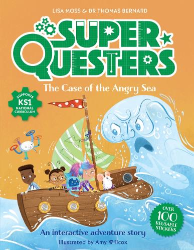 Бумажная книга «SuperQuesters: The Case of the Angry Sea» - фото №1