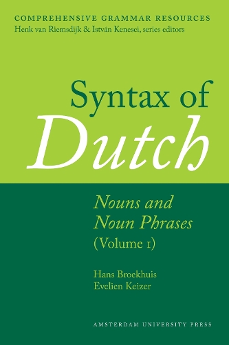 Бумажная книга «Syntax of Dutch: Nouns and Noun Phrases - Volume 1», автор Ханс Броехуис - фото №1