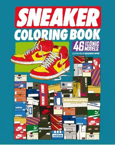 Паперова книга «Sneaker Coloring Book», автор Александр Россо - фото №1