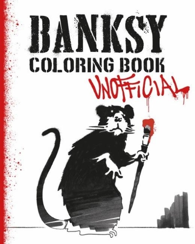Бумажная книга «Banksy Coloring Book», автор Магнус Фредериксен - фото №1