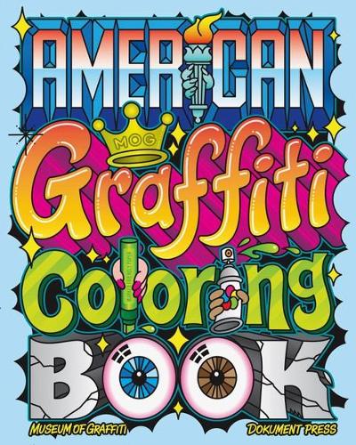 Паперова книга «American Graffiti Coloring Book», автор Музей графіті - фото №1