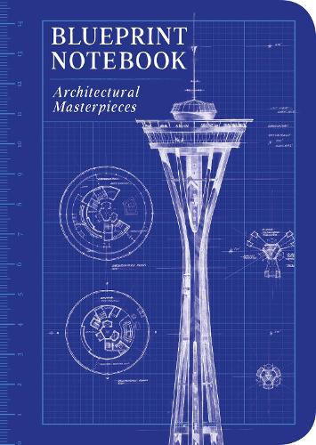 Паперова книга «Blueprint Notebook: Architectural Masterpieces», автор Dokument Press - фото №1
