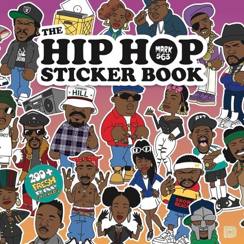 Бумажная книга «The Hip Hop Sticker Book», автор Mark 563 - фото №1