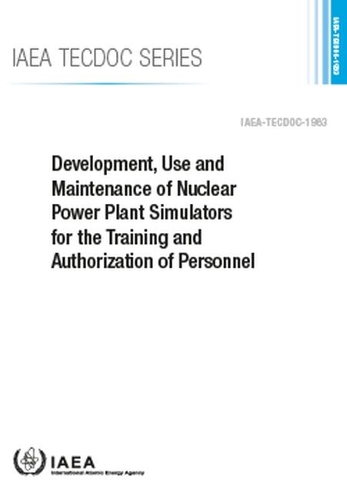 [object Object] «Development, Use and Maintenance of Nuclear Power Plant Simulators for the Training and Authorization of Personnel», автор МАГАТЭ - фото №1