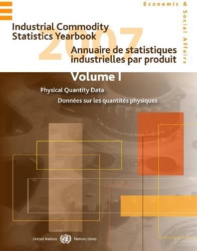 Бумажная книга «Industrial Commodity Statistics Yearbook 2007: Volume 1: Physical Quantity Data, Volume 2: Monetary Value Data», автор ООН Организация Объединенных Наций - фото №1