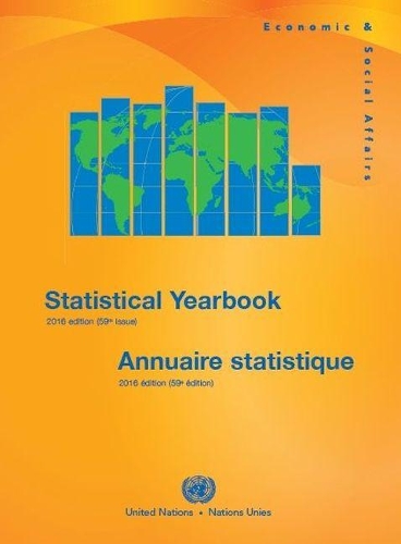Бумажная книга «Statistical yearbook 2016: fifty-ninth issue», автор Департамент по экономическим и социальным вопросам ООН - фото №1