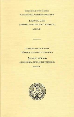 Бумажная книга «Germany v. United States of America: Vol. 1», автор Международный суд ООН - фото №1