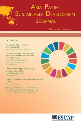 Бумажная книга «Asia-Pacific Sustainable Development Journal 2019, Issue No. 1», автор Экономическая и социальная комиссия Организации Объединенных Наций для Азии и Тихого океана - фото №1