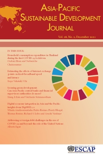 Бумажная книга «Asia-Pacific Sustainable Development Journal 2021, Issue No. 2», автор Экономическая и социальная комиссия Организации Объединенных Наций для Азии и Тихого океана - фото №1