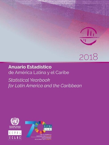Паперова книга «Statistical yearbook for Latin America and the Caribbean 2018», автор Організація Об'єднаних Націй - фото №1