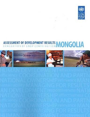 Паперова книга «Assessment of development results: Mongolia», автор Програма розвитку ООН - фото №1
