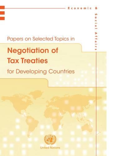 Паперова книга «Papers on selected topics in negotiation of tax treaties for developing countries», автор Департамент з економічних і соціальних питань ООН - фото №1