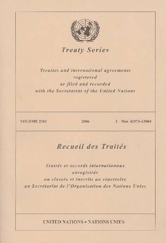 Паперова книга «Treaty Series: Volume 2383», автор Організація Об'єднаних Націй - фото №1