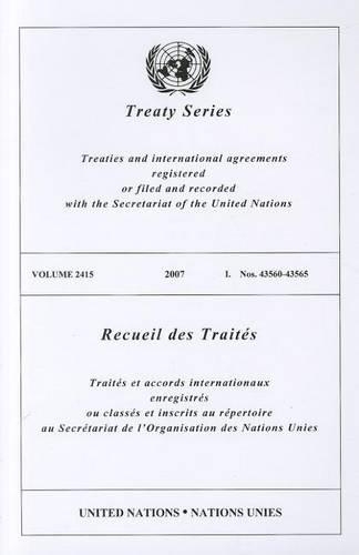 Бумажная книга «Treaty Series: Volume 2415», автор ООН Организация Объединенных Наций - фото №1