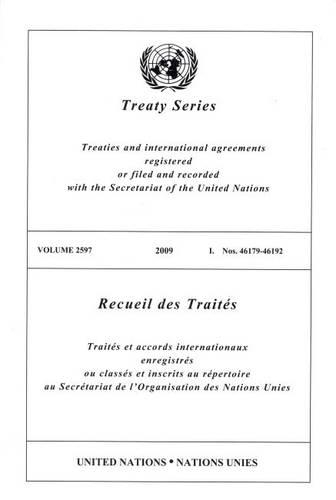 Бумажная книга «Treaty Series: Volume 2597», автор ООН Организация Объединенных Наций - фото №1