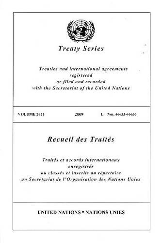 Паперова книга «Treaty Series 2621», автор Управління з правових питань - фото №1