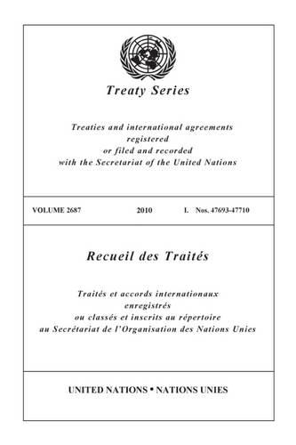 Бумажная книга «Treaty Series 2687», автор Управление ООН по правовым вопросам - фото №1