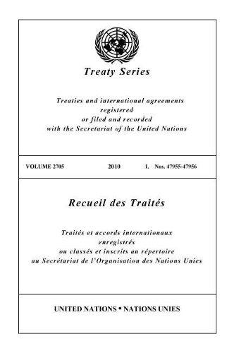 Бумажная книга «Treaty Series 2705», автор Управление по правовым вопросам ООН - фото №1