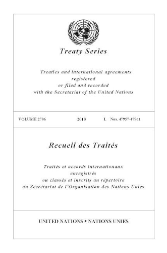 Бумажная книга «Treaty Series 2706», автор Управление по правовым вопросам ООН - фото №1