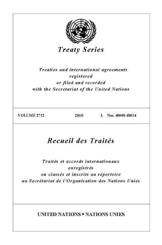 Бумажная книга «Treaty Series 2712», автор Управление по правовым вопросам ООН - фото №1