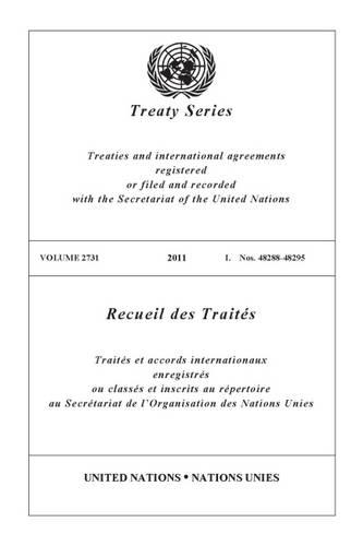 Бумажная книга «Treaty Series 2731», автор Управление ООН по правовым вопросам - фото №1